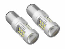 LED pirnid AMIO 1157 (P21/5W) BAY15D, 12V/24V, 2 tk