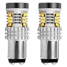 LED pirnid Amio 3020 24SMD 1157 Bay15D P21/5W, valge, 12V/24V