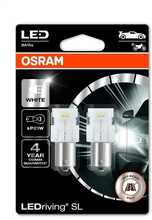LED pirn Osram P21W 7506DWP-02B, 1.4 W, 12 V, valge