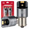 LED pirnid Amio PY21W, 4x3030 SMD, oranž, 12V/24V