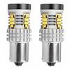 LED pirnid Amio Canbus 3020 24SMD 1156 BA15S, 12V/24V, valge