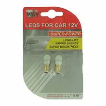 Autopirn T4W BA9S, LED, valge, 12 V