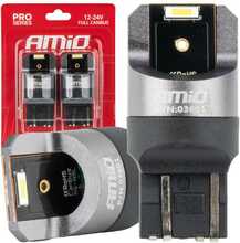 LED pirnid Amio W21/5W, 2x1860 SMD, valge, 12V/24V
