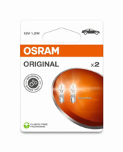 Autopirn Osram 2721-02B, 1,2 W, 12 V, W2x4,6D