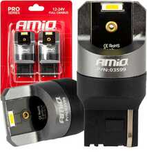 LED pirnid Amio W21W 2SMD 7440, valge