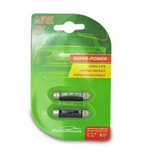 LED pirn T-way SV8.5 3 SMD, 41 mm, valge, 12 V, 2 tk
