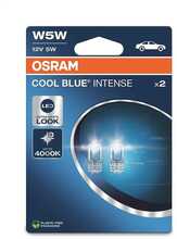 Autopirn Osram W5W, 12 V, Cool Blue Intense, 2 tk