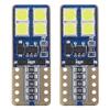 LED pirn AMIO T10E (W5W), 8SMD 2835, valge, 12V/24V