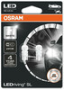 LED pirnid Osram W5W, 2825DWP-02B, lumivalge, 12 V
