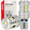 LED pirn Amio T10 W5W 6x3020 + 1x3030 SMD, valge, 12 V/24 V, AMIO-03718