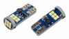 LED pirnid Amio T10 W5W CANBUS 18SMD, 12V/24V, 2 tk