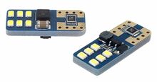 LED pirnid AMIO T10e W5W, 12xSMD, UltraBright 2016, 12V/24V, 2 tk