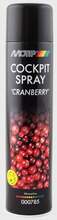 Armatuurlaua puhastusvahend Motip Cockpit Spray Cranberry, 600 ml