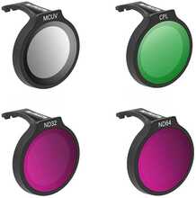 Filtrite komplekt Sunnylife, DJI Neo jaoks, MCUV+CPL+ND32+ND64, 4 tk