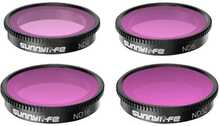 Filtrite komplekt Sunnylife ND4+ND8+ND16+ND32, Insta360 GO 3/2 jaoks