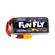 Aku Tattu Funfly 1300mAh 11,1V 100C 3S1P