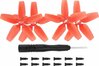 Propellerite komplekt Sunnylife DJI Avata 2925S-2-R, punane, 4 tk