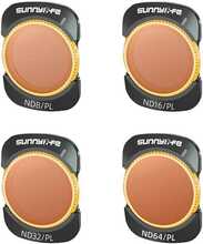 Objektiivi filtrid Sunnylife ND8/PL, ND16/PL, ND32/PL, ND64/PL, DJI Osmo Pocket 3 jaoks