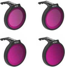 Filtrite komplekt Sunnylife, DJI Neo ND8+ND16+ND32+ND64, 4 tk