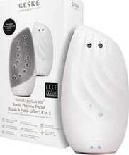 Näopuhastushari ja näolihaste tõstja Geske Sonic Thermo Facial Brush & Face-Lifter 8in1 koos rakendusega, starlight