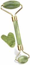 Näomassaažaseade Amalfis Green Jade Roller & Gua Sha komplekt