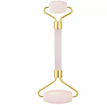 Nägumassaažirull Glov Quartz Face Roller, roosa kvarts, 1 tk