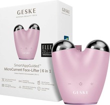 Näohooldusseade Geske MicroCurrent Face-Lift Technology, 6 in 1, roosa