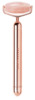 Näomassaažirull CRYSTALLOVE Vibrating Rose Quartz Roller, 1 tk