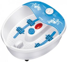 Jalamassaaživann MPM MMS-01, sinine/valge