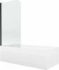 Vaba paigaldusega vann Mexen Cubik 550317070X9007017000, 170 x 70 x 40 cm, valge, liugklaasiga