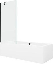 Vaba paigaldusega vann Mexen Cube 550517080X9508000070, 170 x 80 x 39 cm, ristkülik, läbipaistev/valge