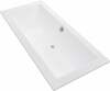 Vaba paigaldusega vann Mexen Cube 55051808000, 180 x 80 cm, valge/kroom