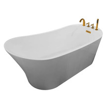 Vabaltseisev vann AMO-1037D, 170 x 80 x 72 cm, kuldne