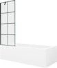 Vabaltseisev vann Mexen Vega 550117077X9507007077, 170 x 70 cm, must muster