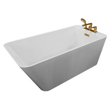Vabaltseisev vann AMO-1015D, 170 x 75 x 58 cm, kuldne