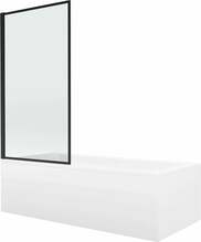 Vaba paigaldusega vann Mexen Cubik, 150 x 70 x 40 cm, valge, koos seinaga