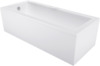 Vaba paigaldusega vann Mexen Cubik 55031808000X, 180 x 80 x 40 cm, valge