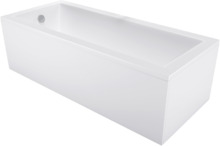 Vaba paigaldusega vann Mexen Cubik 55031808000X, 180 x 80 x 40 cm, valge