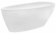Vann, teisaldatav Besco Goya, WMD-170-GKW, 170 x 72 cm, valge