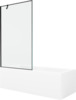 Vann Mexen Cubik 550316070X9510007070, 160 x 70 x 40 cm, ristkülik, valge/läbipaistev