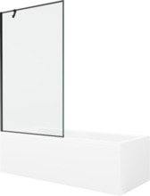 Vann Mexen Cubik 550316070X9510007070, 160 x 70 x 40 cm, ristkülik, valge/läbipaistev