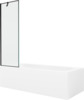 Vann koos seinaga Mexen Vega 550115070X9506007070, 150 x 70 cm, valge