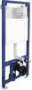 WC pott potisüsteem Laveo Akan, 10 - 17.5 cm x 52.5 cm, Chrome