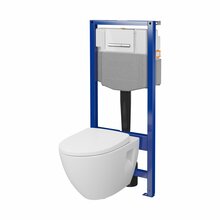WC-poti seinaraam Cersanit Moduo S701-781, valge