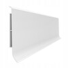 Põrandaliist VOX Linela Slim (401), 200 x 8 x 1,6 cm, valge