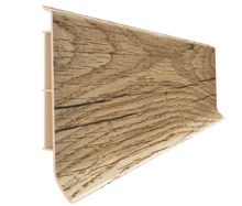 Põrandaliist Linela 403 Oak Hamilton, 200 x 8 x 1,6 cm, PVC