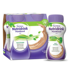 Nutridrink Plantbased, moka-kohvimaitseline, 4 tk x 200 ml