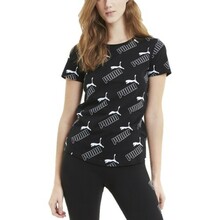 Pluus naistele Puma Amplifid Aop Tee, Black