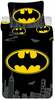 Laste voodipesukomplekt Jerry Fabrics Batman The Emblem, 140 x 200 cm, must/kollane, 2-osaline