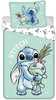 Laste voodipesukomplekt Jerry Fabrics Lilo & Stitch Buddies, 140 x 200 cm, 2-osaline, mündiroheline